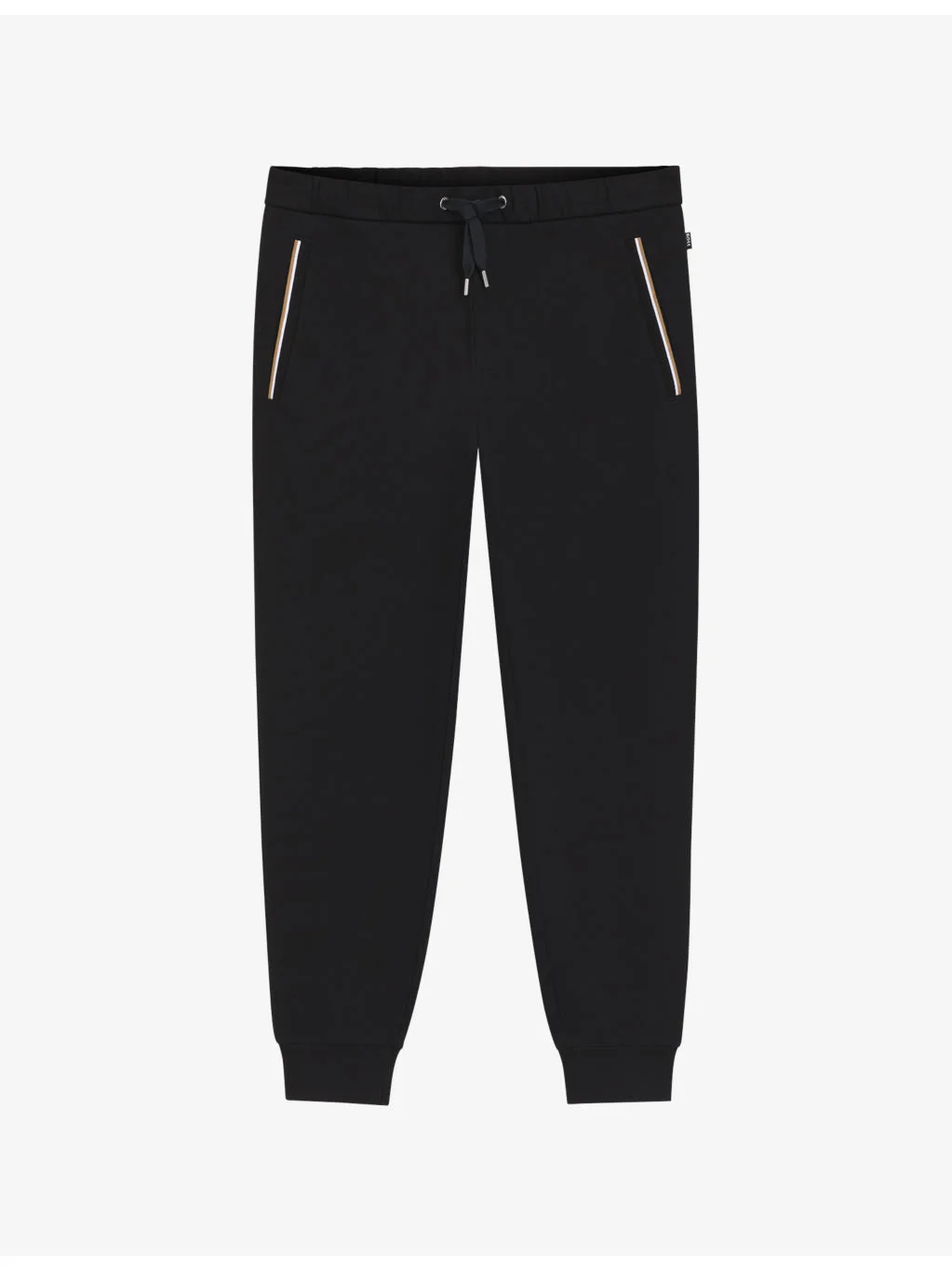 Drawstring-Waist Cotton-Jersey Jogging Bottoms - 1