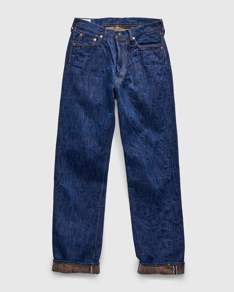 Studio D'Artisan D1905S "Awa Shoai Kakishibu" 15oz Natural Indigo Kakishibu Selvedge Jeans - Regular Straight Fit outlook