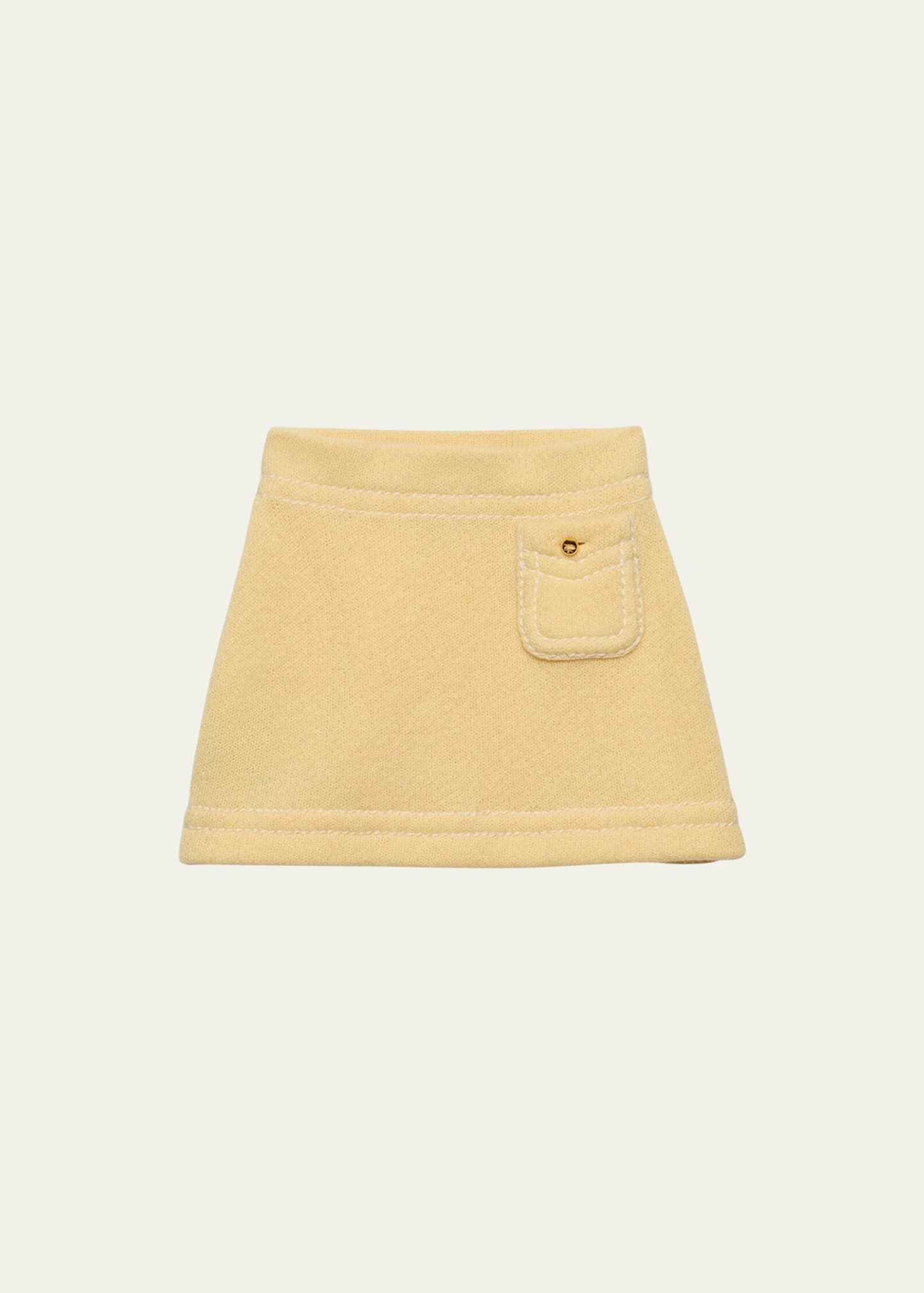 Impunture Mini Cashmere Skirt - 1