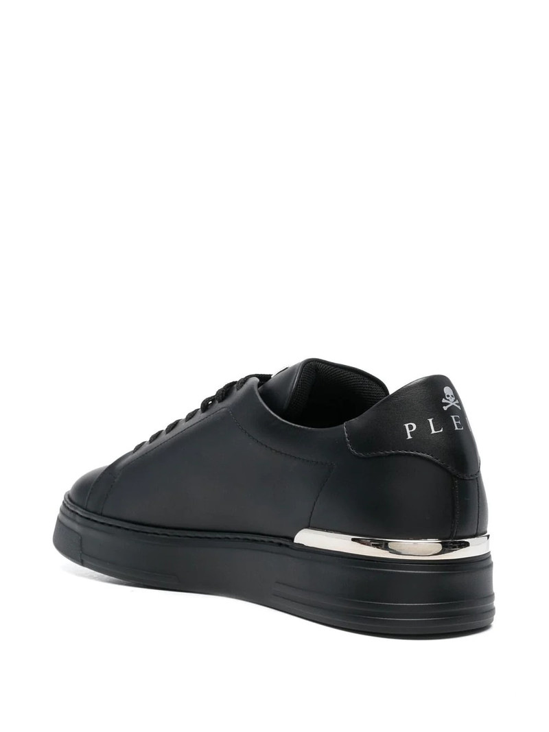 Hexagon low-top leather sneakers 3