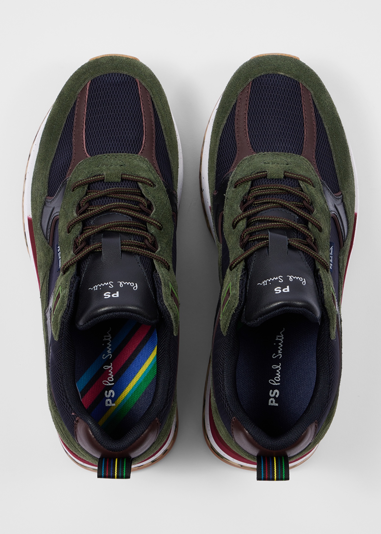Green Suede 'Banks' Trainers - 3