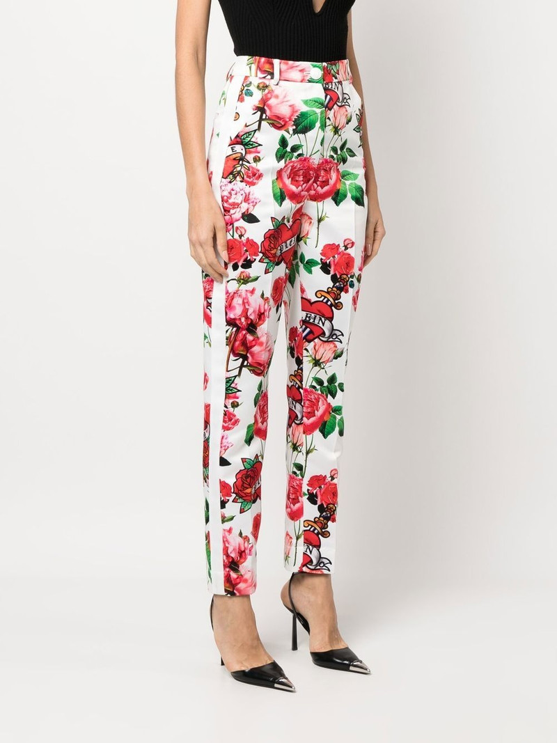 floral-print trousers 3