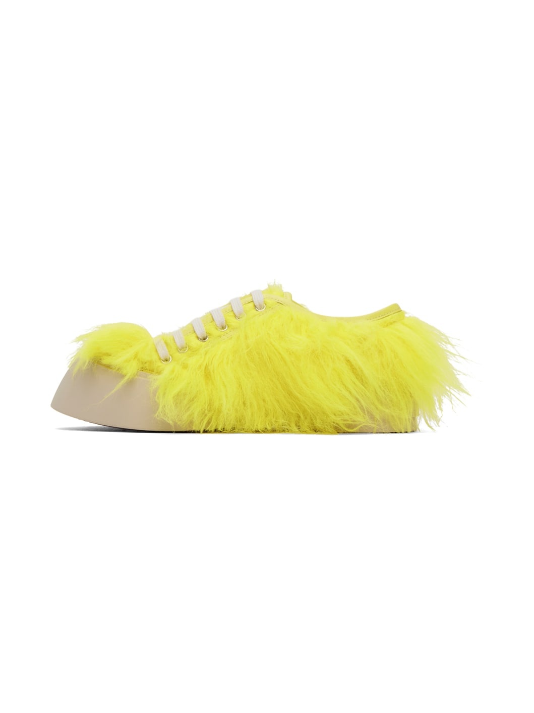 SSENSE Exclusive Yellow Pablo Sneakers - 3