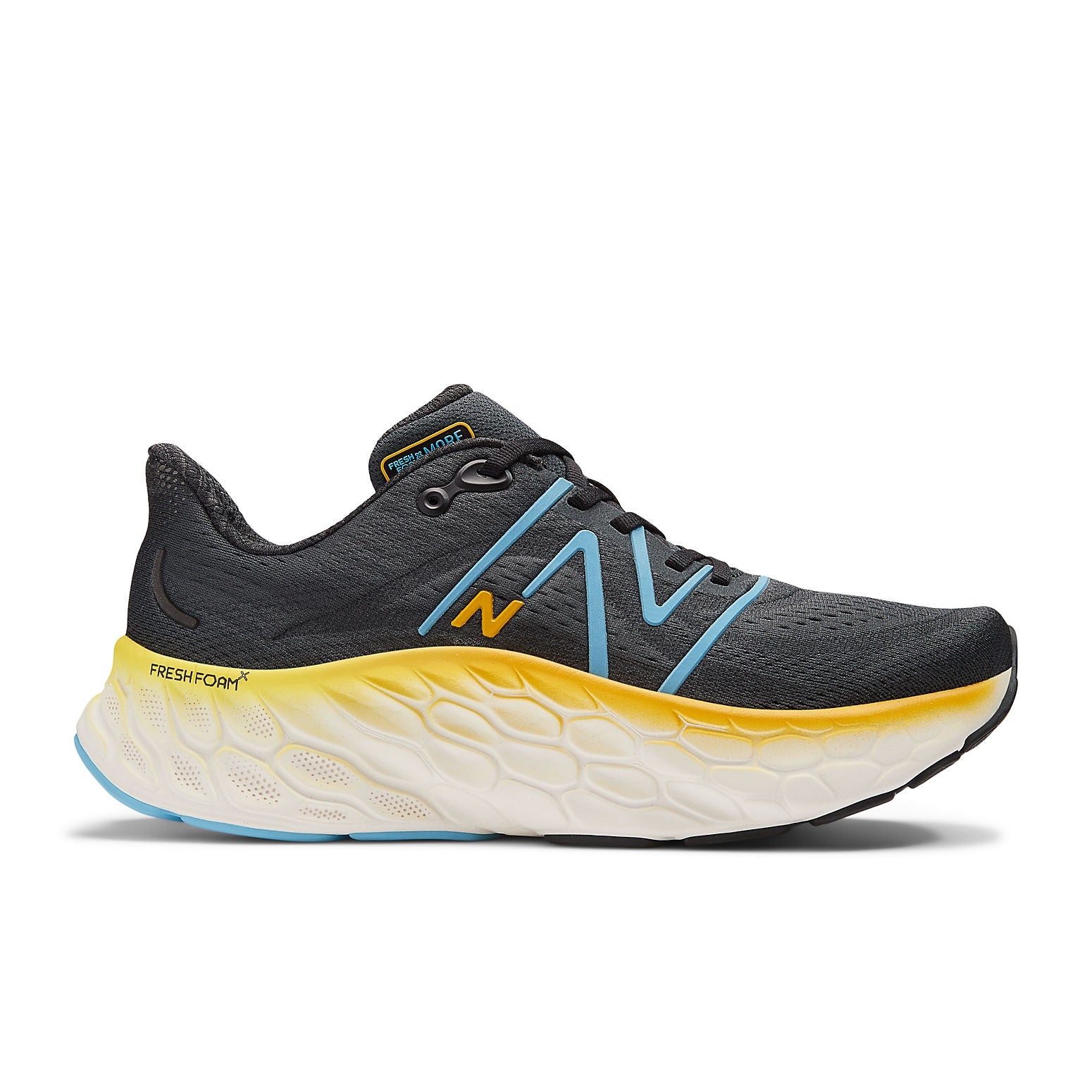 New Balance Fresh Foam X More v4 'Black Yellow' MMORCD4 - 2