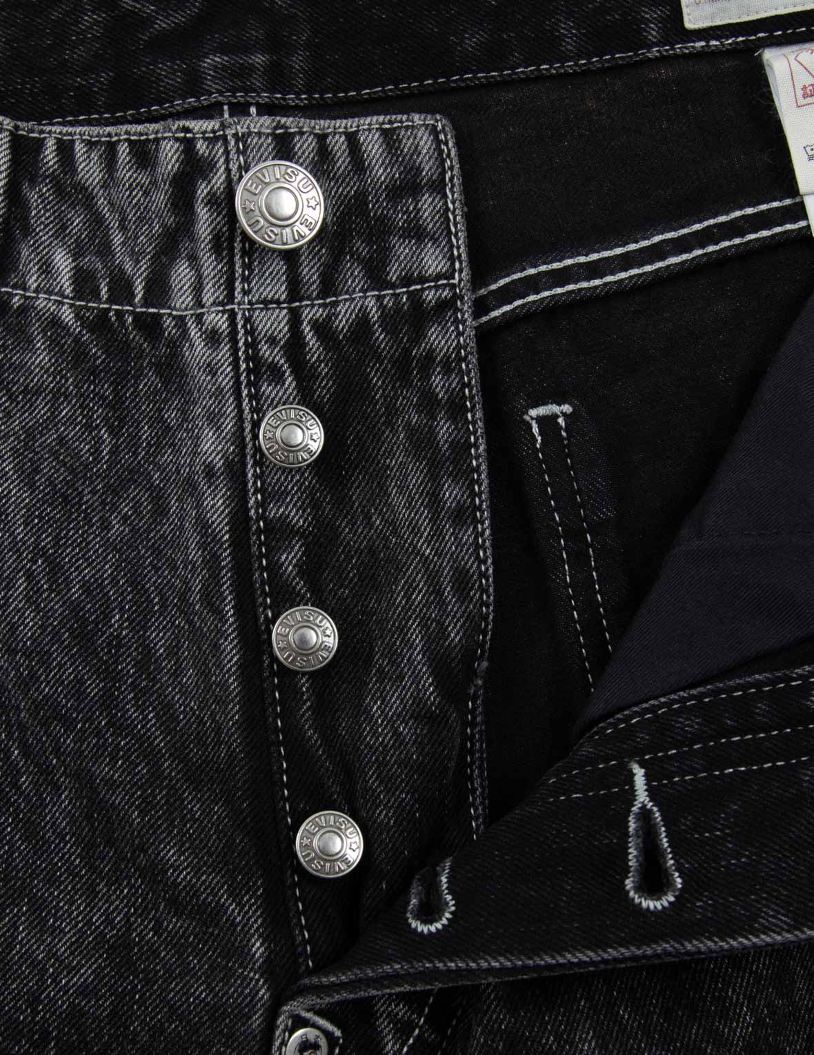 Seagull Print Loose Fit Straight-leg Denim Jeans - 11