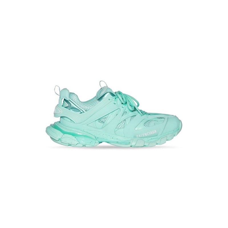 Women's Track Sneaker Recycled Sole in Green - 1