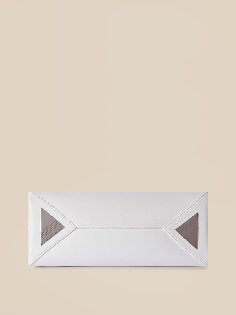 THE ATTICO ''DAY OFF'' WHITE SHOULDER BAG outlook
