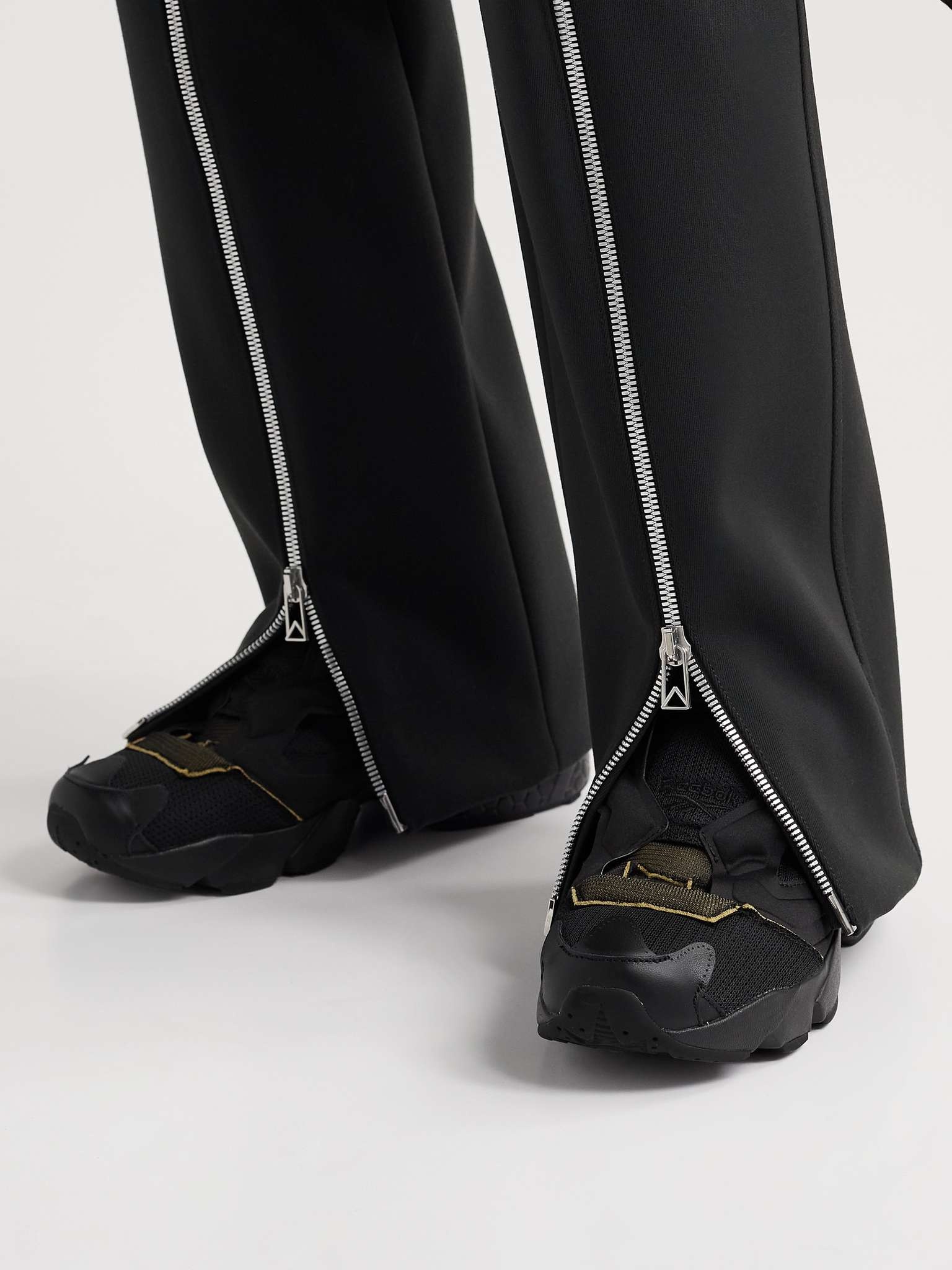 + Maison Margiela Project 0 Memory Of Leather-Trimmed Neoprene and Mesh Sneakers - 2