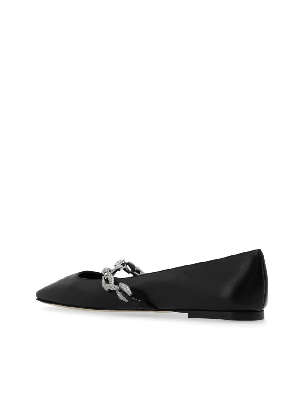 Diamond Tilda leather ballerina shoes - 5