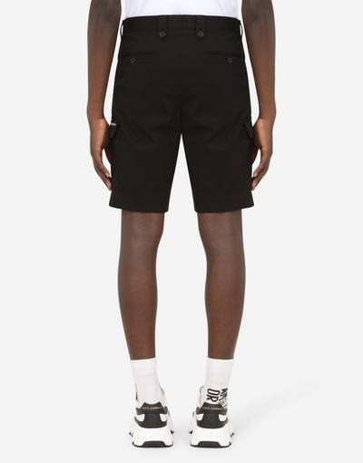 Dolce & Gabbana Stretch cotton cargo shorts outlook