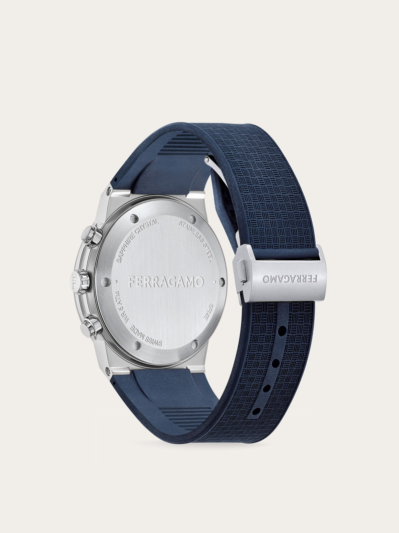 FERRAGAMO Ferragamo Sapphire Chrono watch outlook