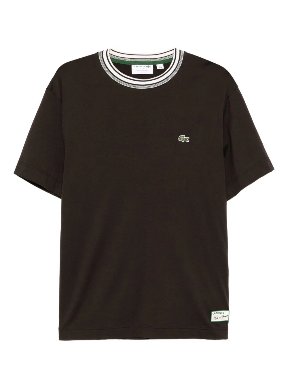 logo-embroidered T-shirt - 1