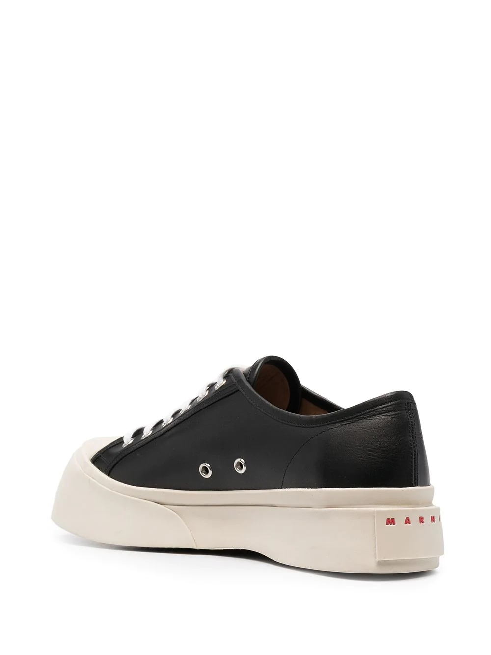 low-top platform sneakers - 3