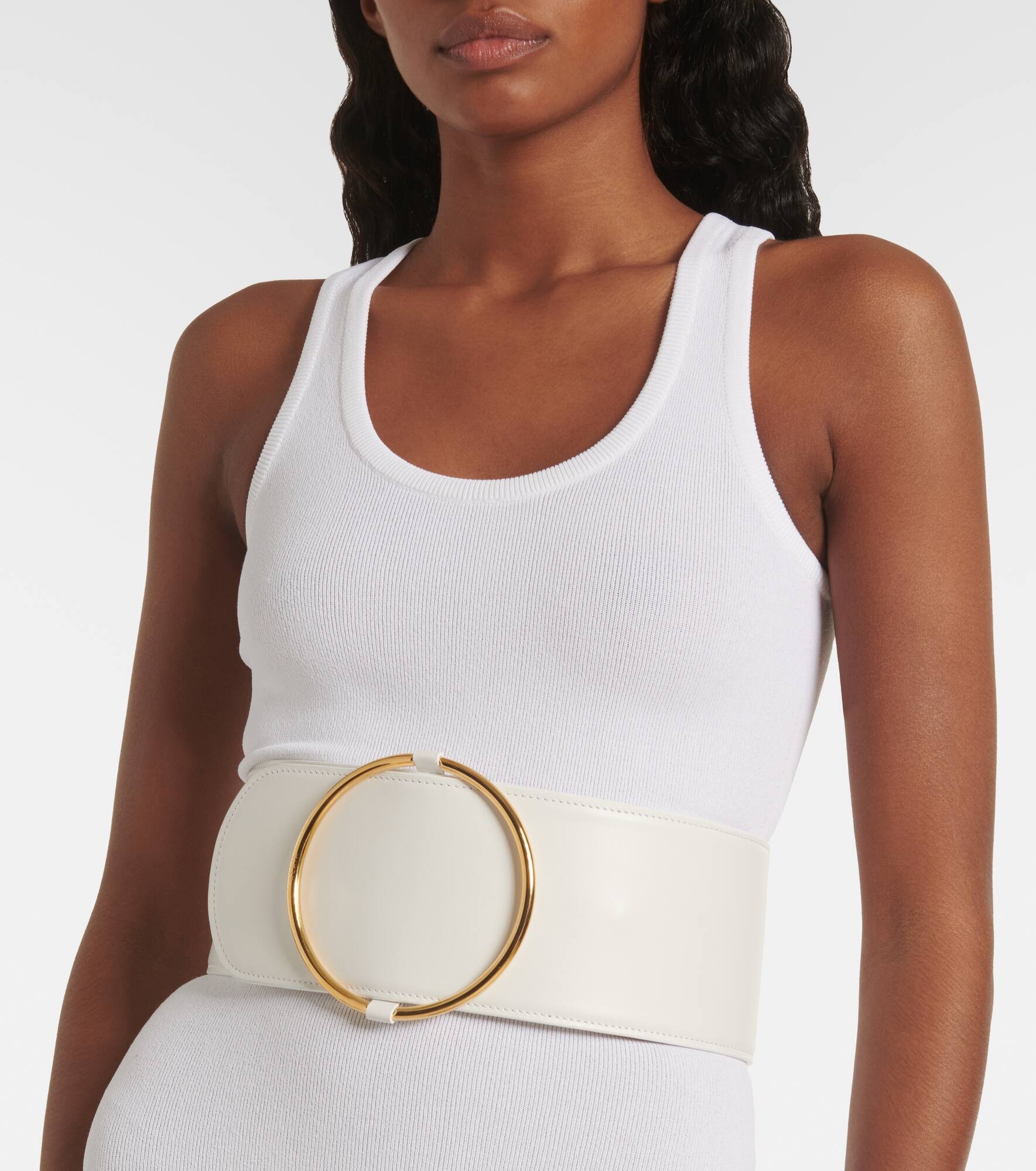 Ring leather belt - 2