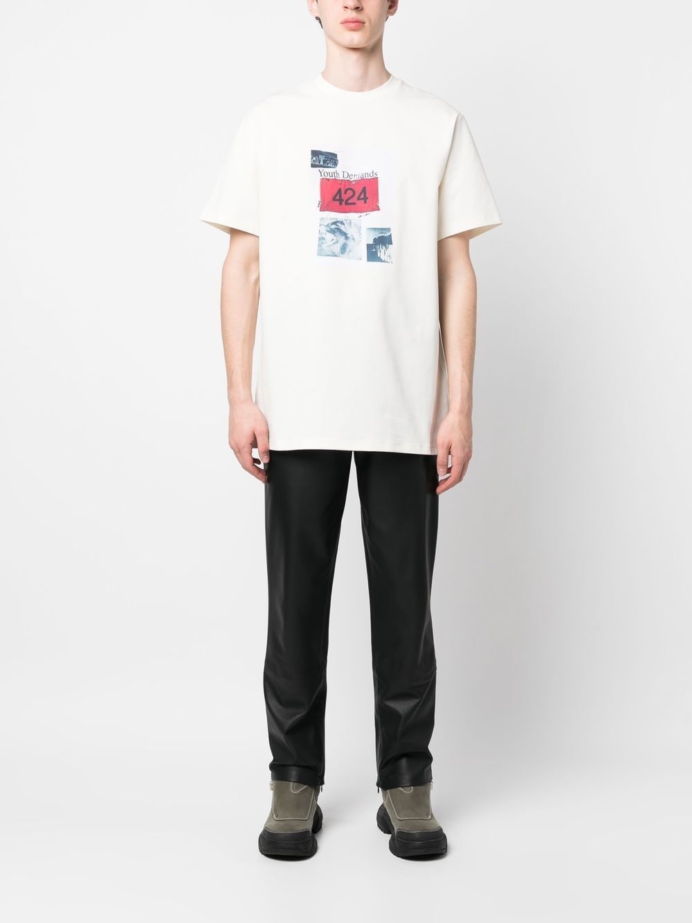 graphic-logo-print T-shirt - 2