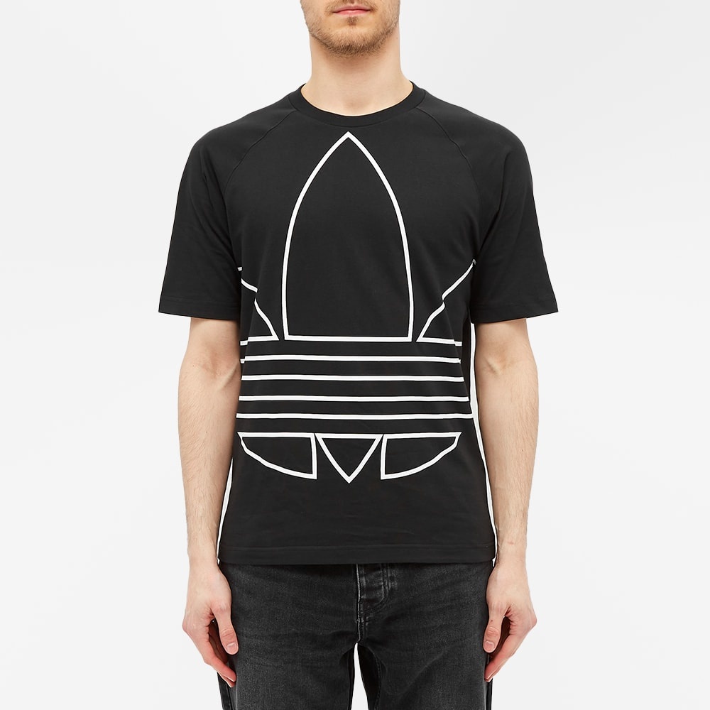 Adidas Big Trefoil Outline Tee - 4