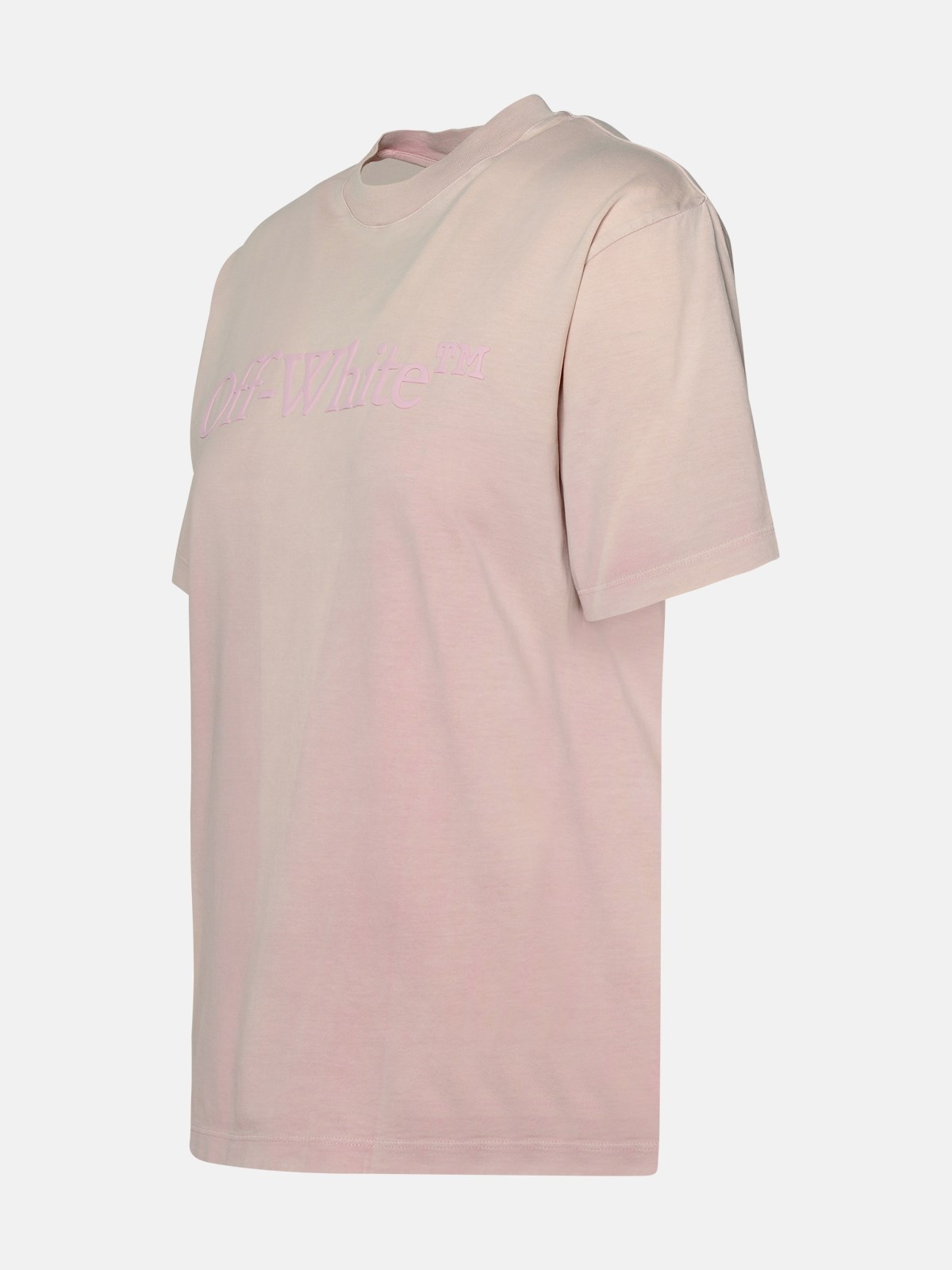 PINK COTTON BLEND T-SHIRT - 2