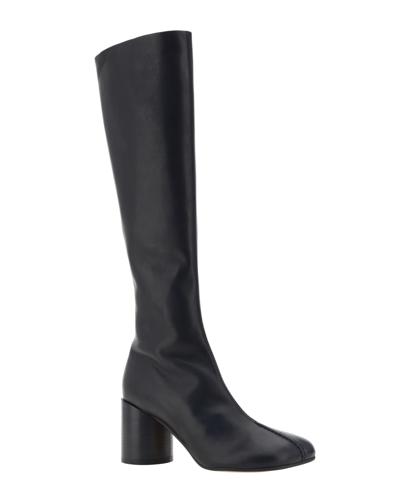 Slip On Knee-high Boots - 2