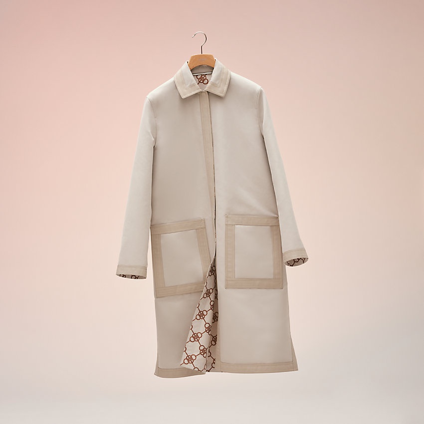 Trench coat with double slits - 5