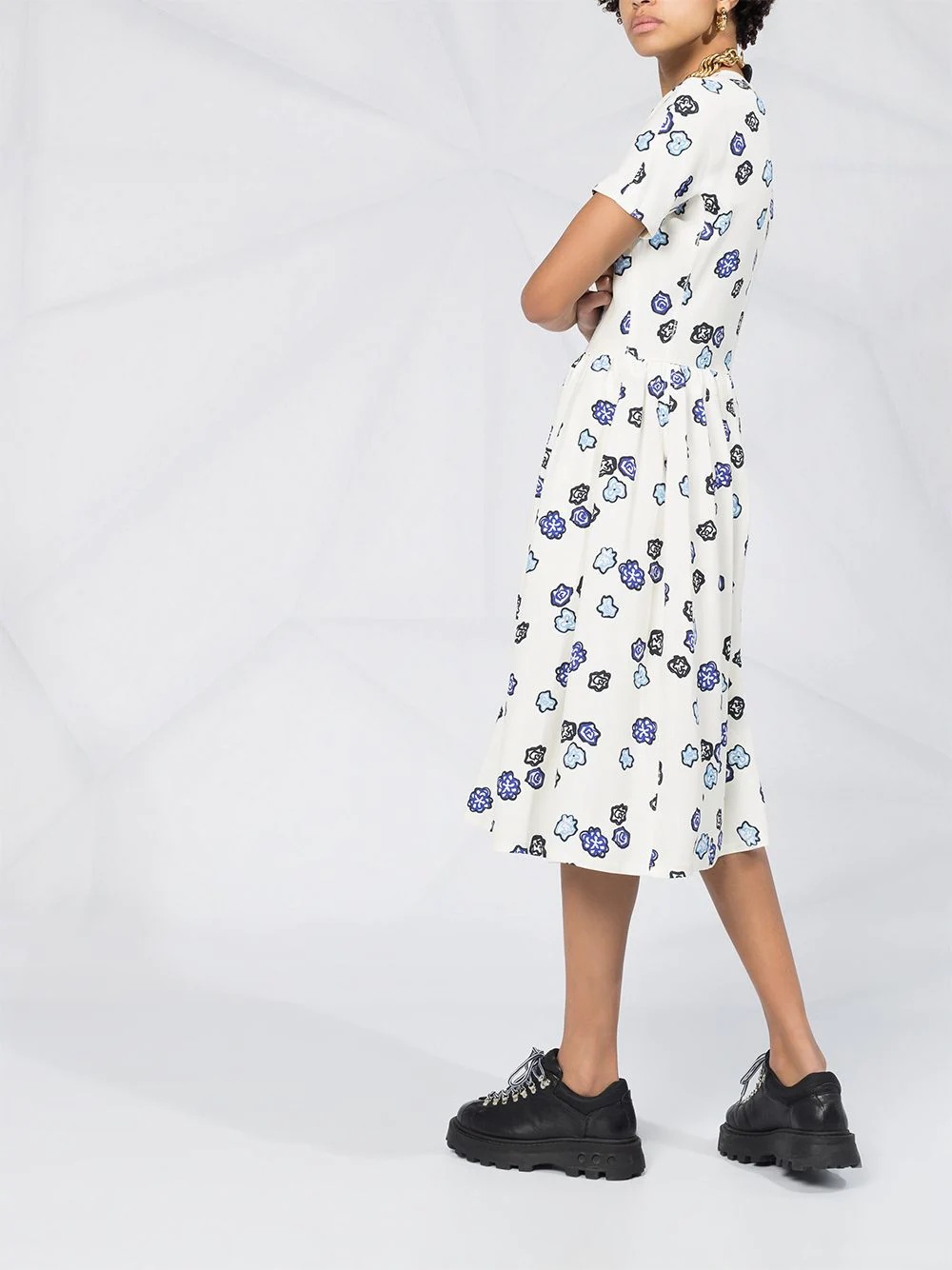 floral-print dress - 6