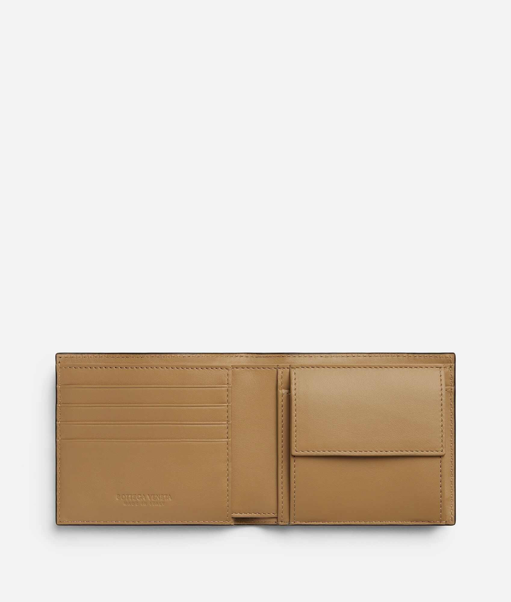 Intrecciato Bi-Fold Wallet With Coin Purse - 2