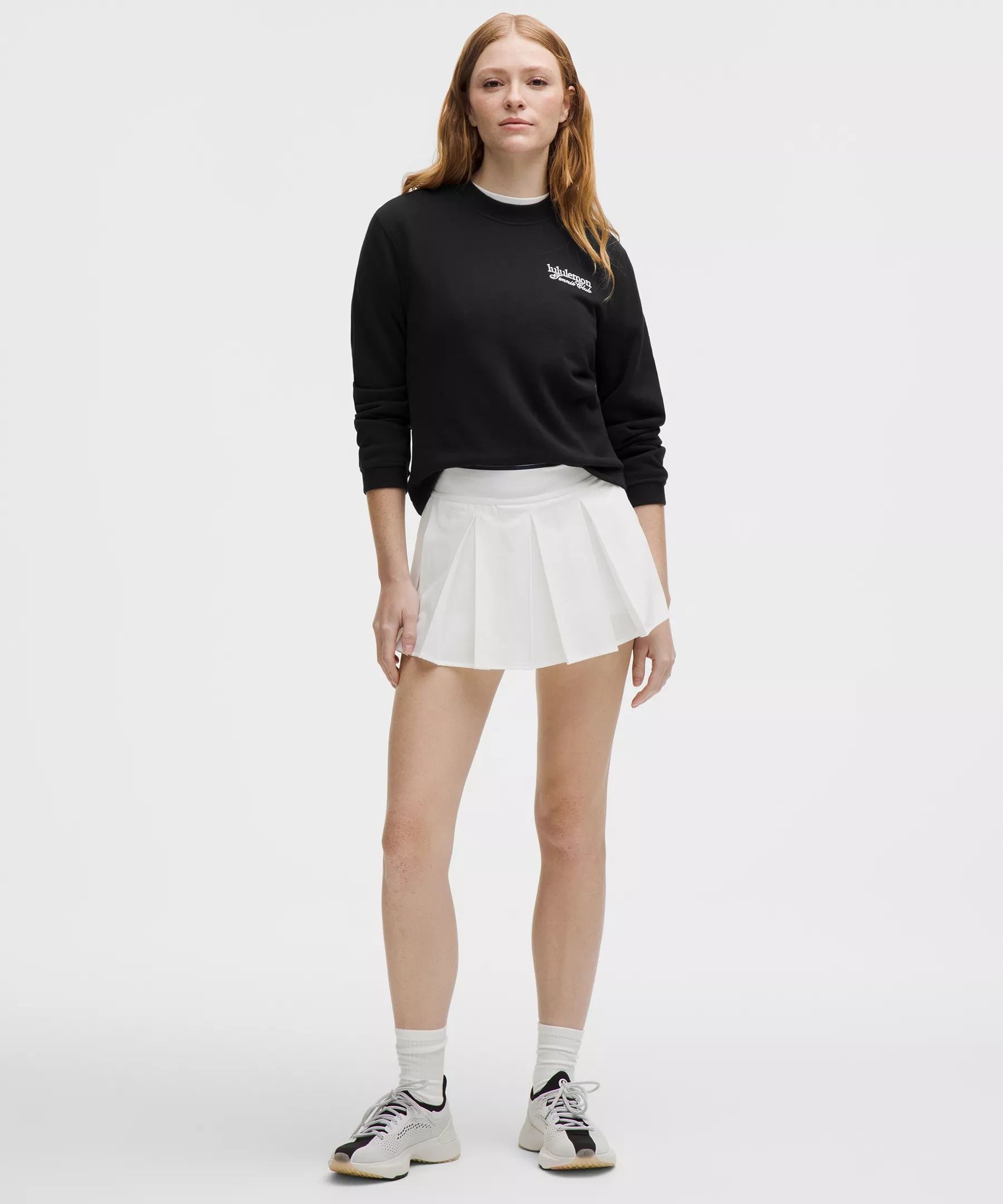 Cotton French Terry Crewneck Pullover *Tennis Club - 3