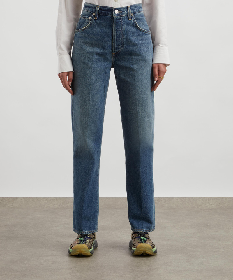 Citizens of Humanity Baretta Relaxed Straight Jeans in Babylonia outlook