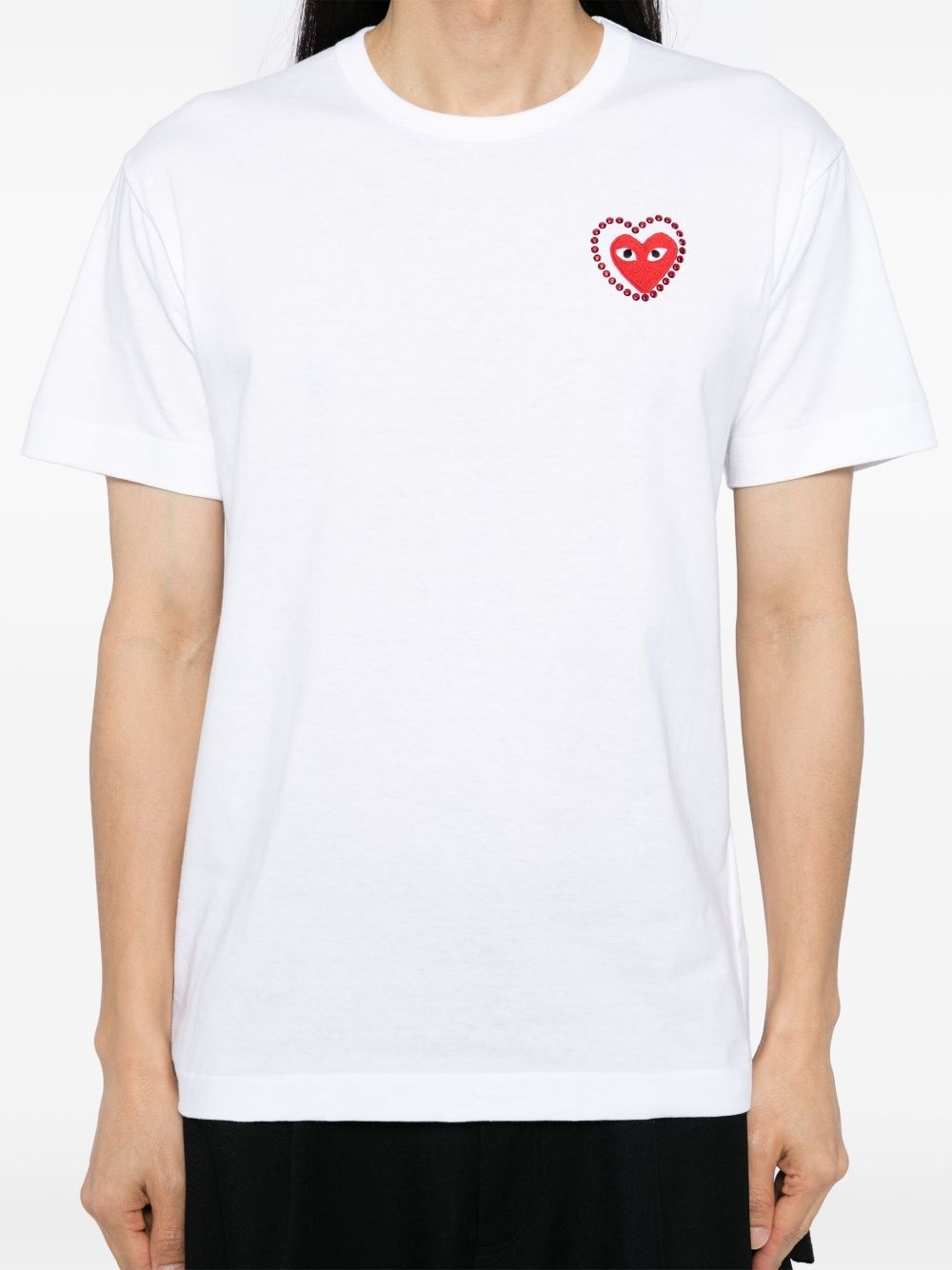 logo patch T-shirt - 5