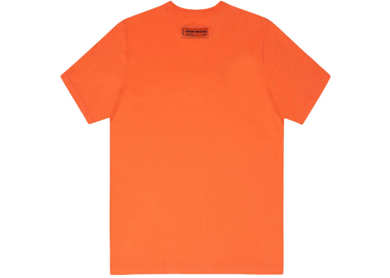 Heron Preston Heron Preston NF CTNMB Tee T-Shirt Orange/White outlook