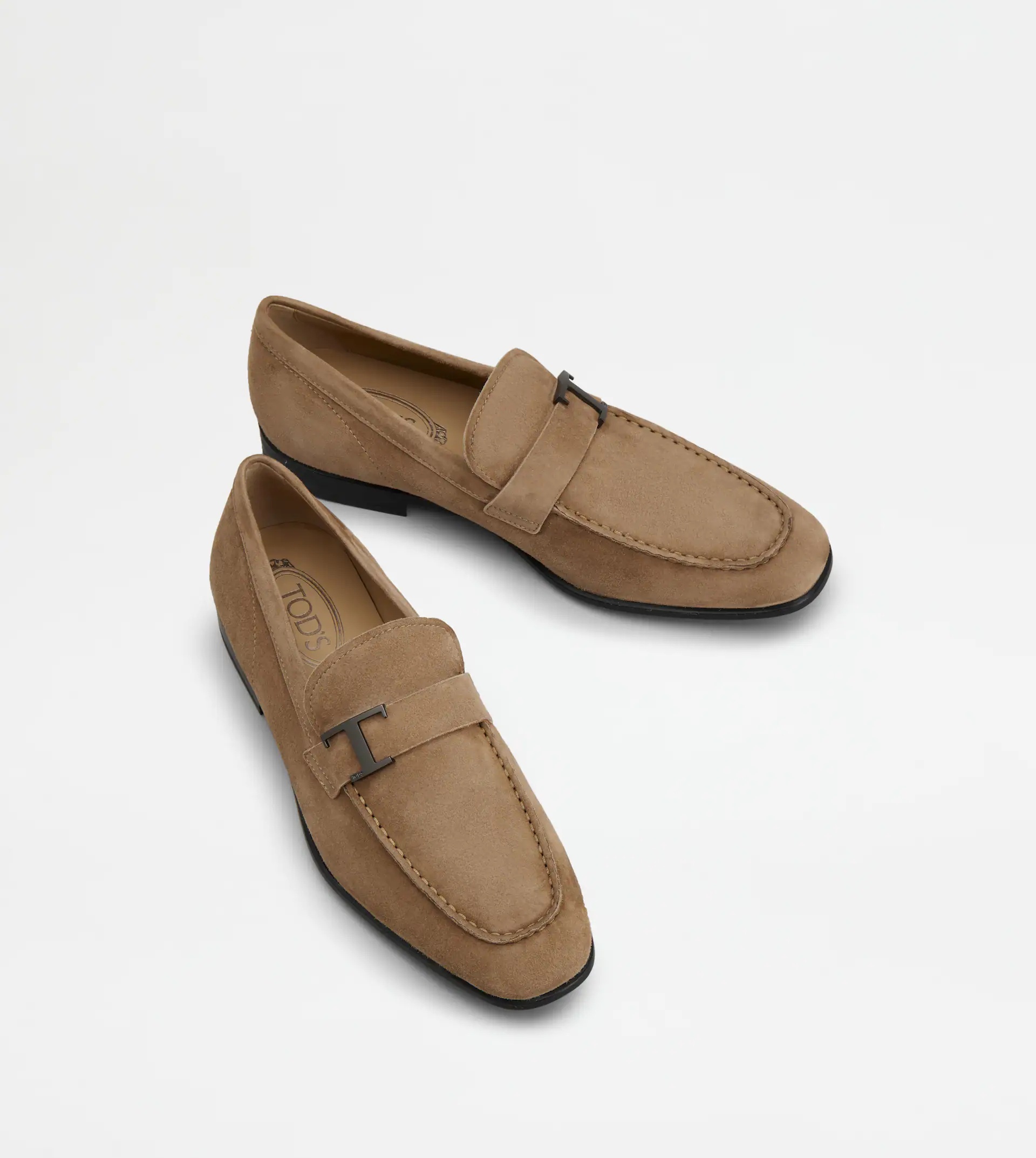 TIMELESS LOAFERS IN SUEDE - BROWN - 3