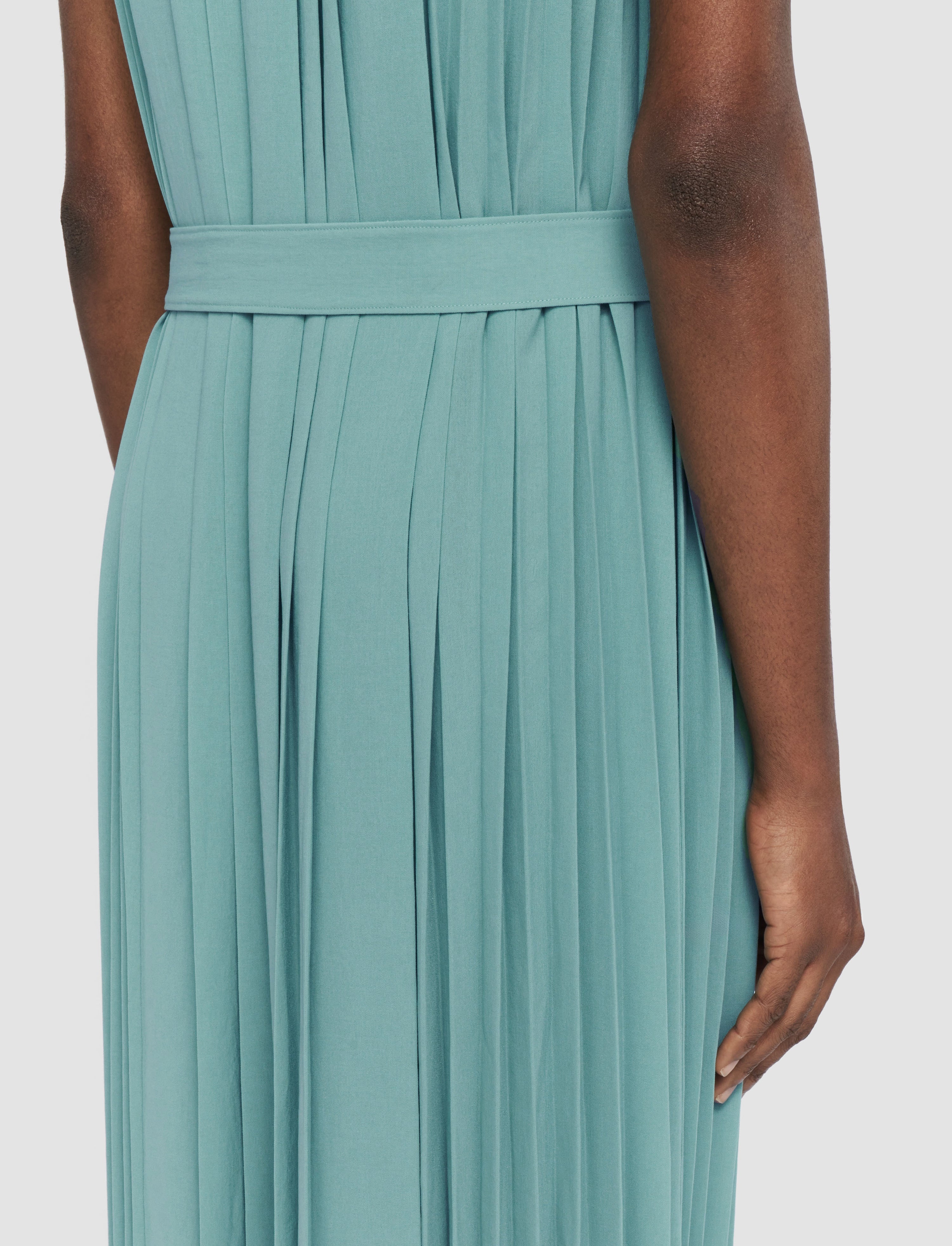 Davide Airy Plissé Dress - 4