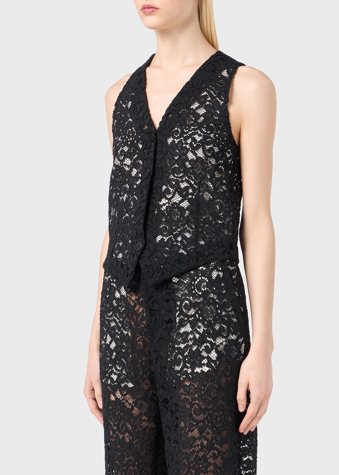 RÉBRODÉ LACE VEST - 5