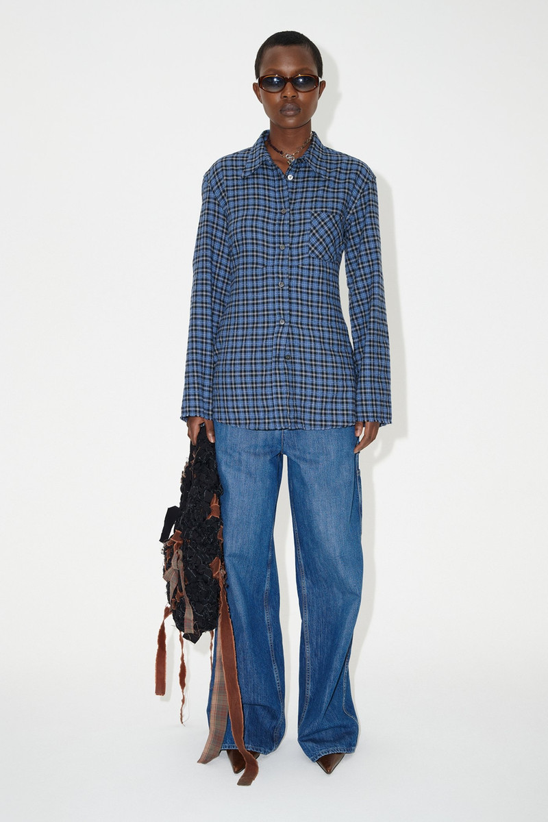 Our Legacy Daisy Shirt Cantrell Check outlook