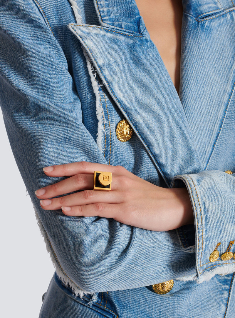 Balmain Brass Perfume ring outlook