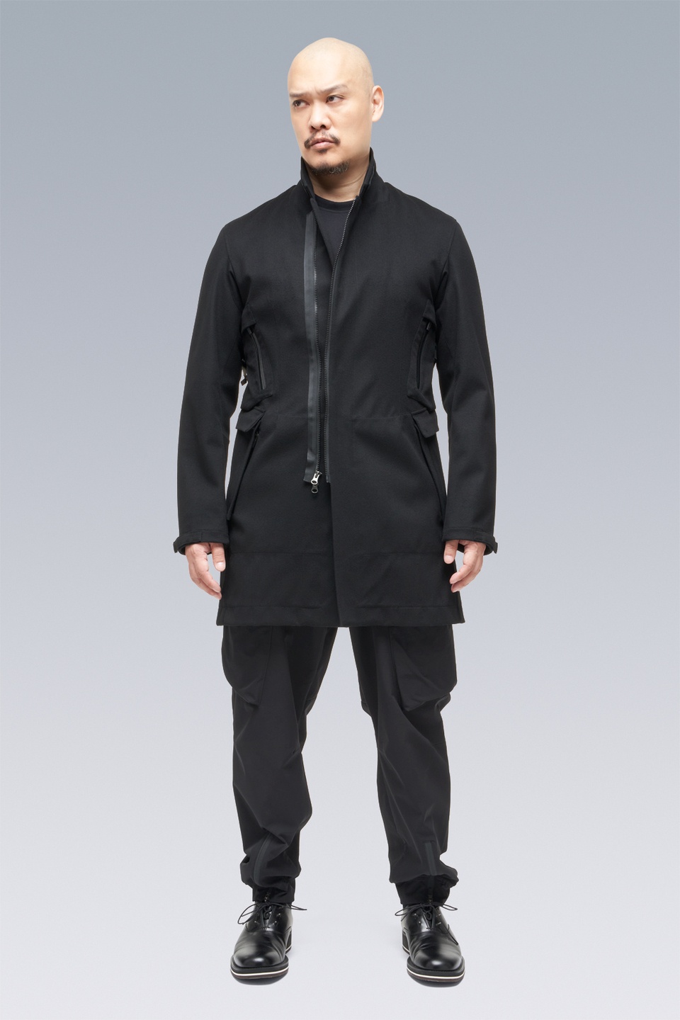 J38-LP Loro Piana® Storm System® Coat Black - 8