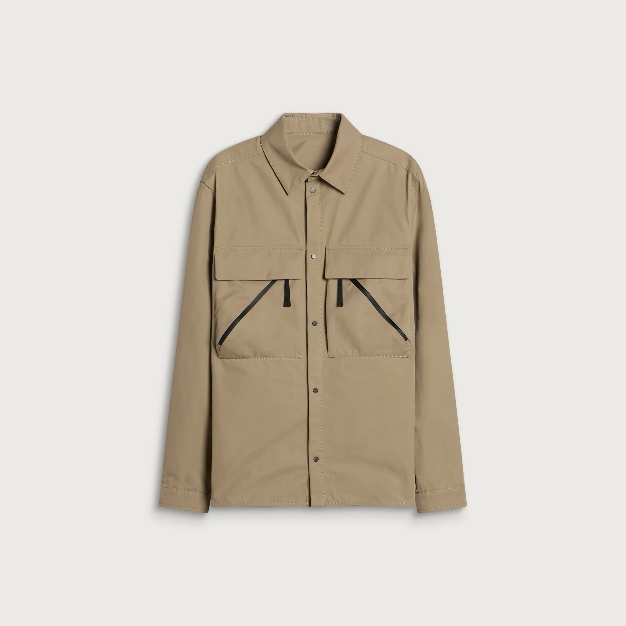 Moncler Brushed Cotton Cargo Shirt - 1