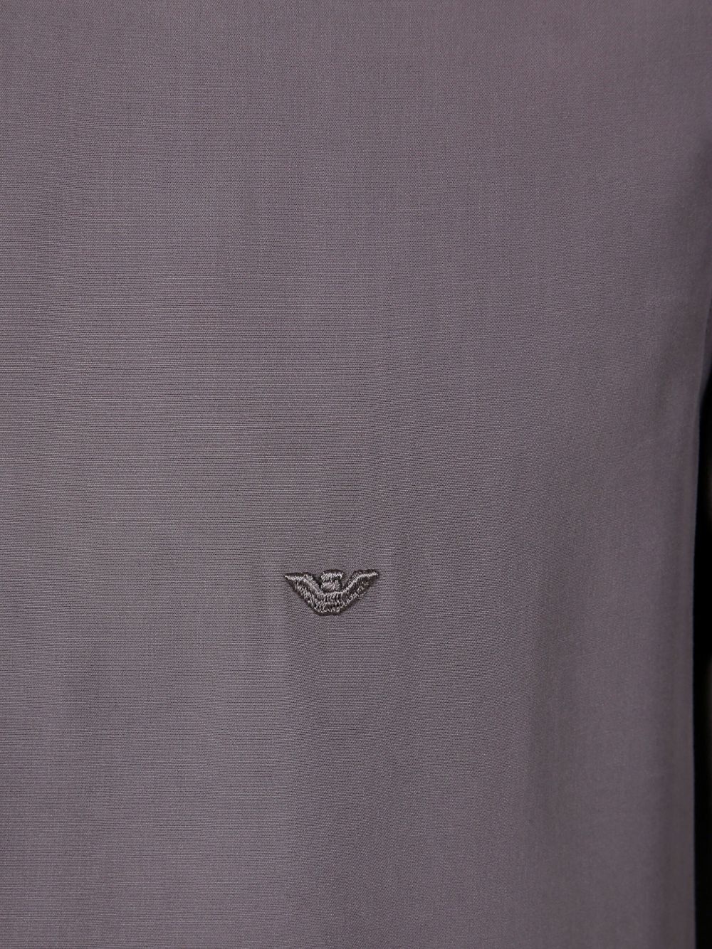 embroidered-logo shirt - 3
