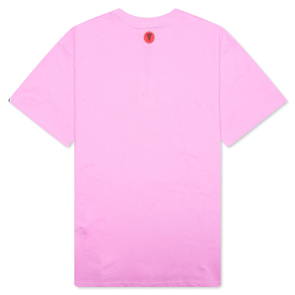 CHECKER S/S TEE - ORCHID - 2