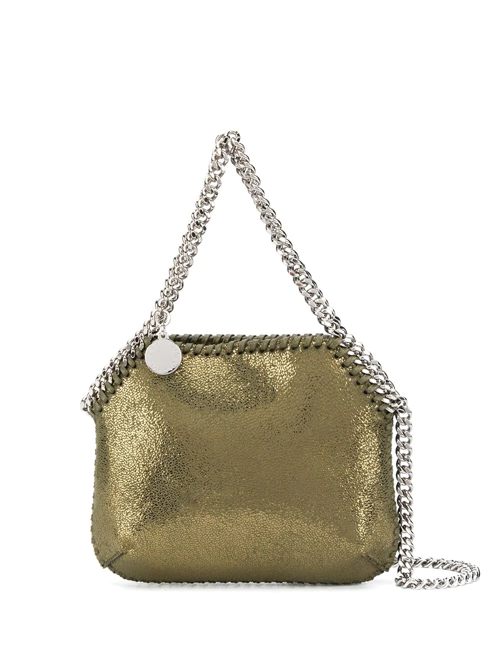 mini metallic Falabella bag - 1