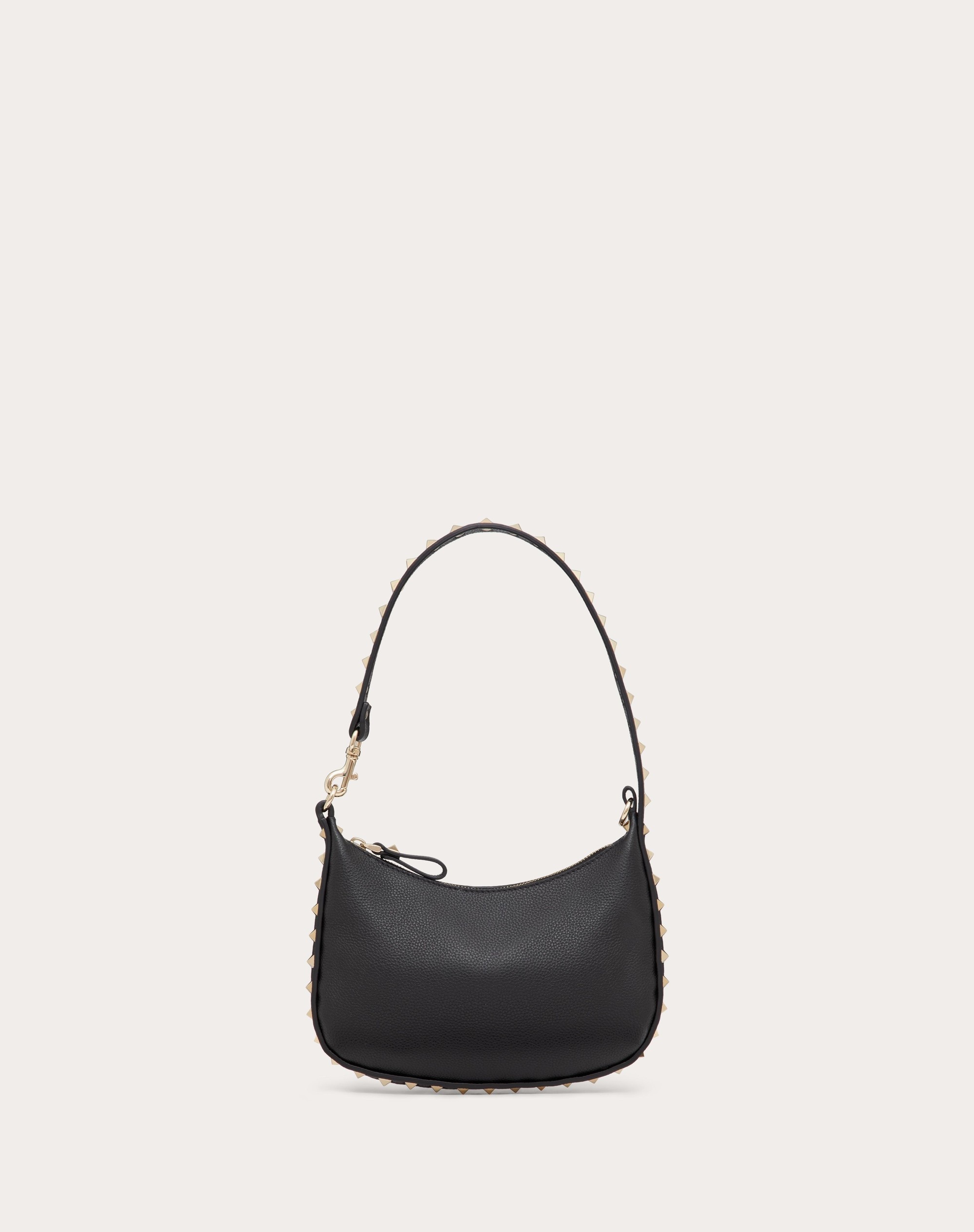 MINI ROCKSTUD HOBO BAG IN GRAINY CALFSKIN - 1