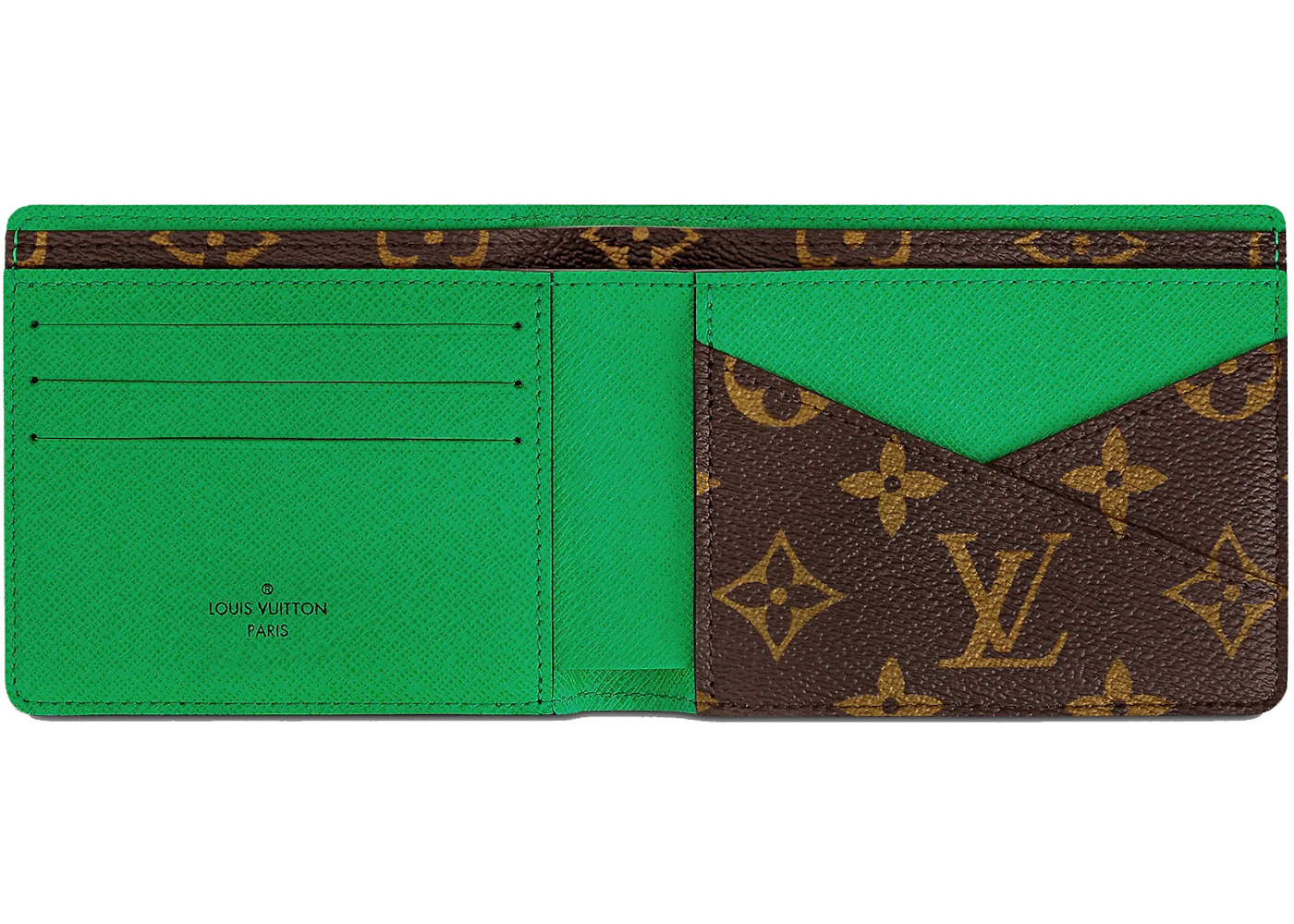 Louis Vuitton Multiple Wallet Monogram Macassar Minty Green - 3