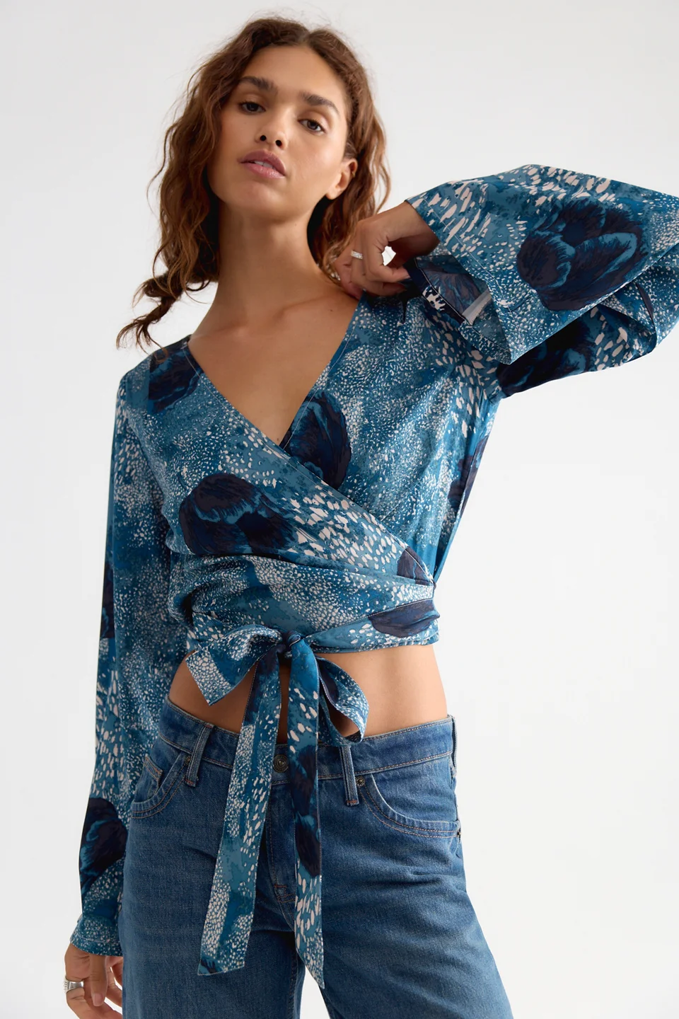 Roxie Wrap Top - 1
