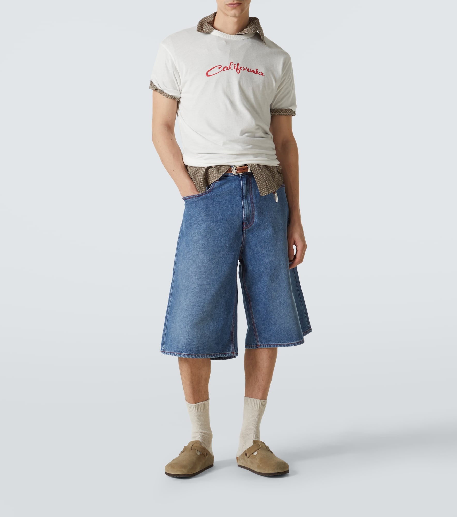 Checked cotton shirt - 2