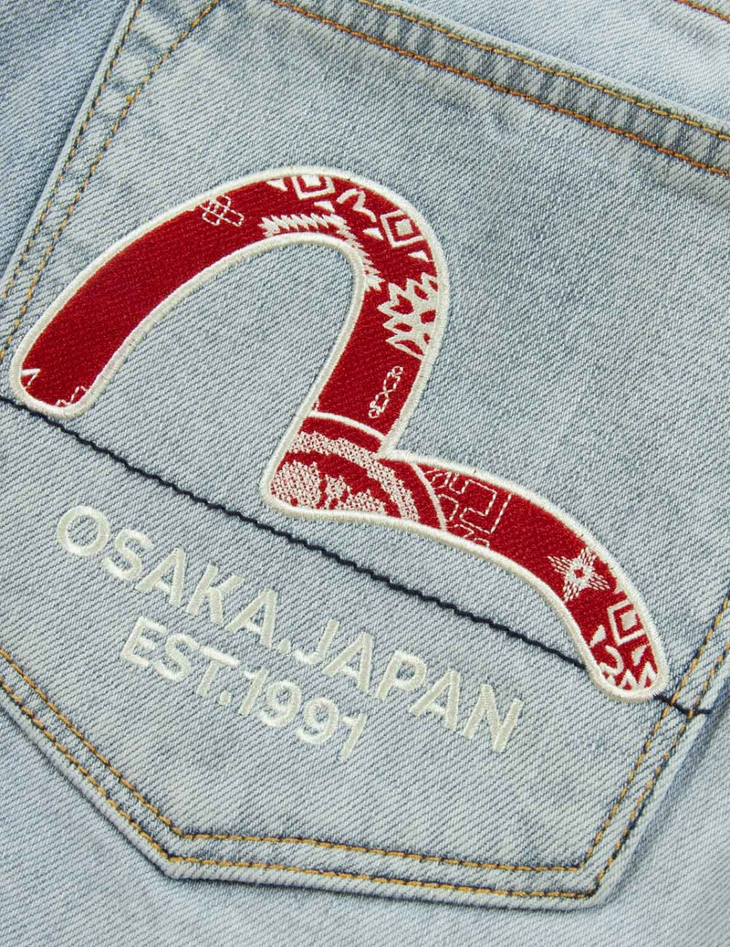 NOMADIC BANDANA-PATTERN PRINT CARROT-FIT JEANS #2017 8