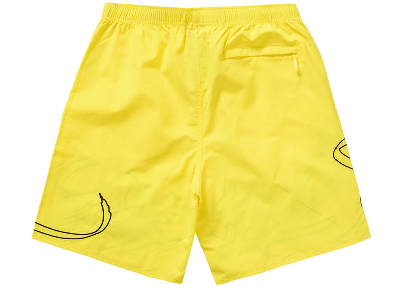 Supreme Supreme Tag Water Short Yellow outlook