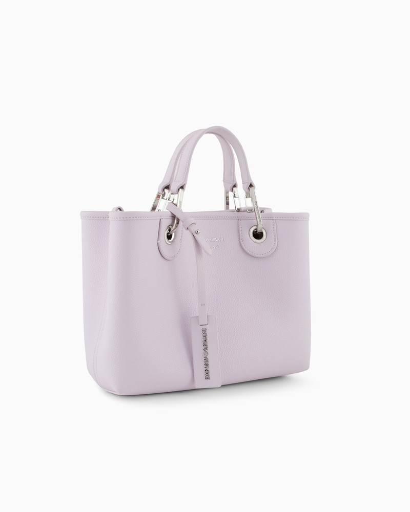 EMPORIO ARMANI SMALL MYEA SHOPPER BAG WITH DEER PRINT outlook