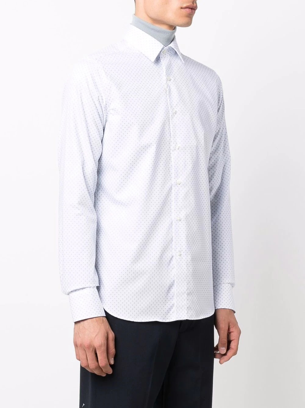 long-sleeve cotton shirt - 3