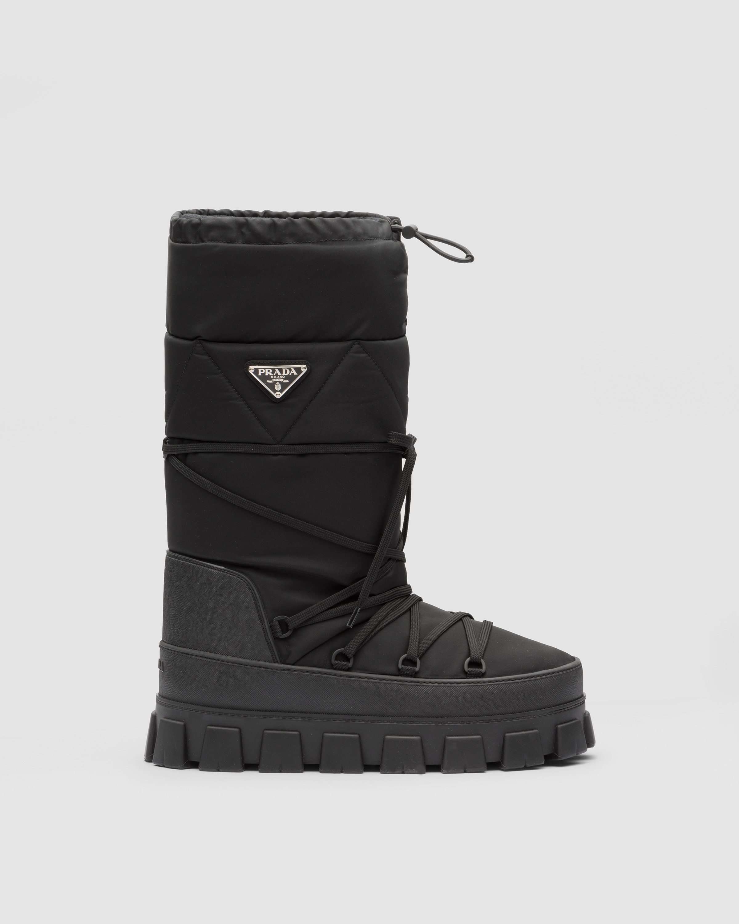 Re-Nylon gabardine après ski boots - 2