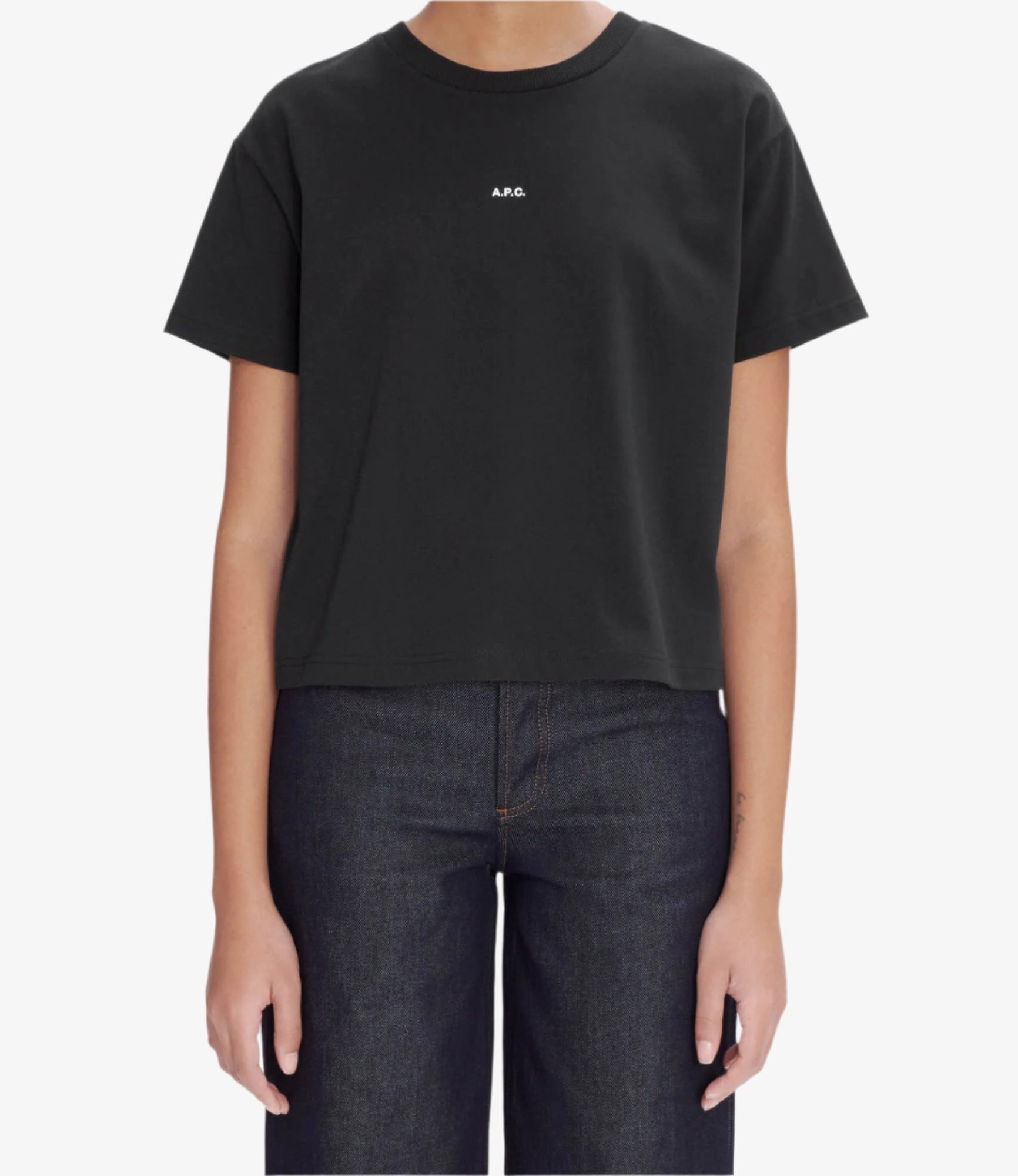 BOXY MICRO LOGO T-SHIRT - 4