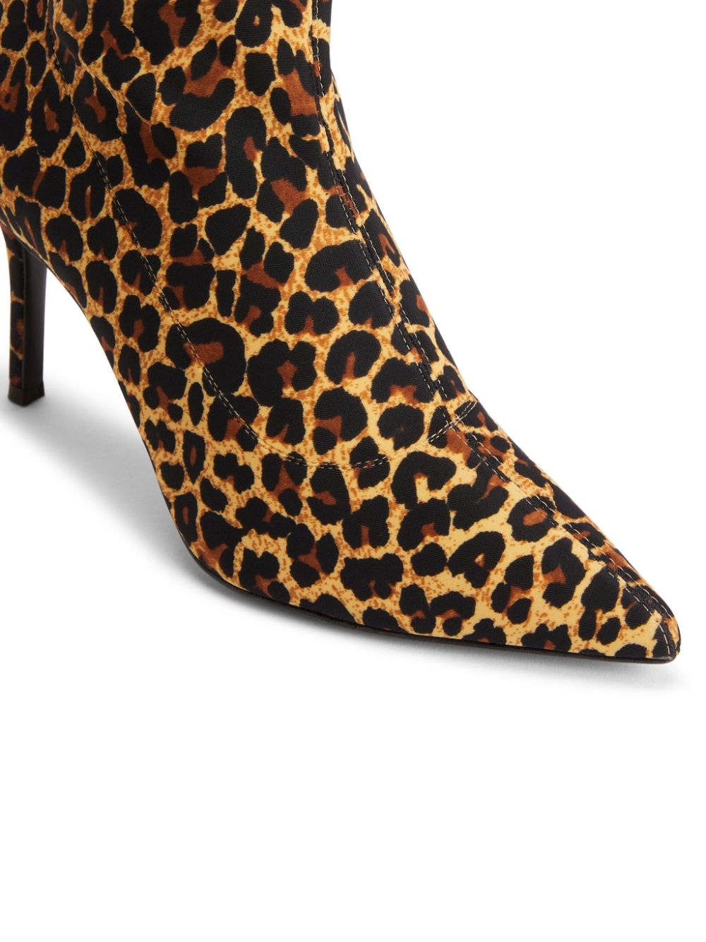 Courty 90mm leopard-print boots - 4